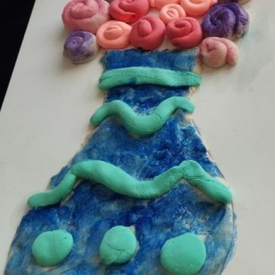 "Ваза с цветами"