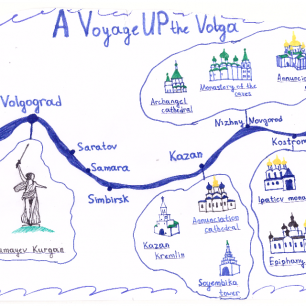 A Voyage up the Volga