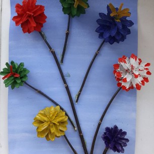 "Букет из шишек"