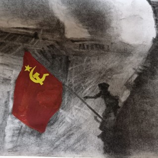 Красное сердце чёрно-белой войны