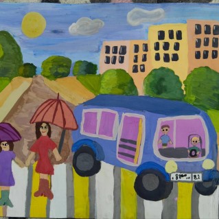 На переходе