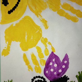 Солнышко в ладонях