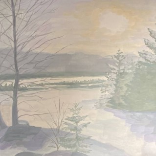 Зимний пейжаз