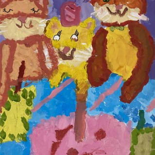 Семья котят