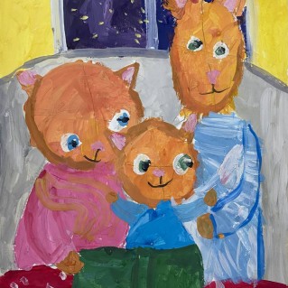 Семья котят