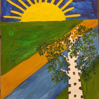 Символ России-берёза