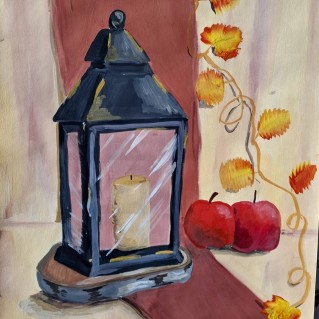"Натюрморт с фонариком"