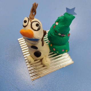 "Олафёнок ждёт Нового года"