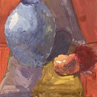 Натюрморт с помидором