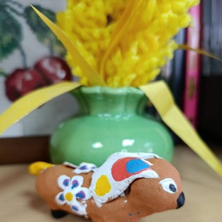 Тверская игрушка "Зайчик"