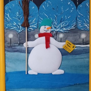 СНЕГОВИК-ПОЧТОВИК