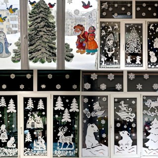 Сказки на окнах