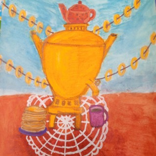 "У самовара"