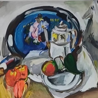 Копия натюрморта А.Куприна