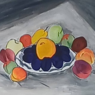 Копия натюрморта Мешкова