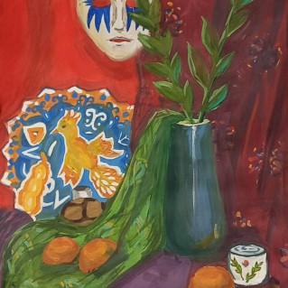 Натюрморт с маской