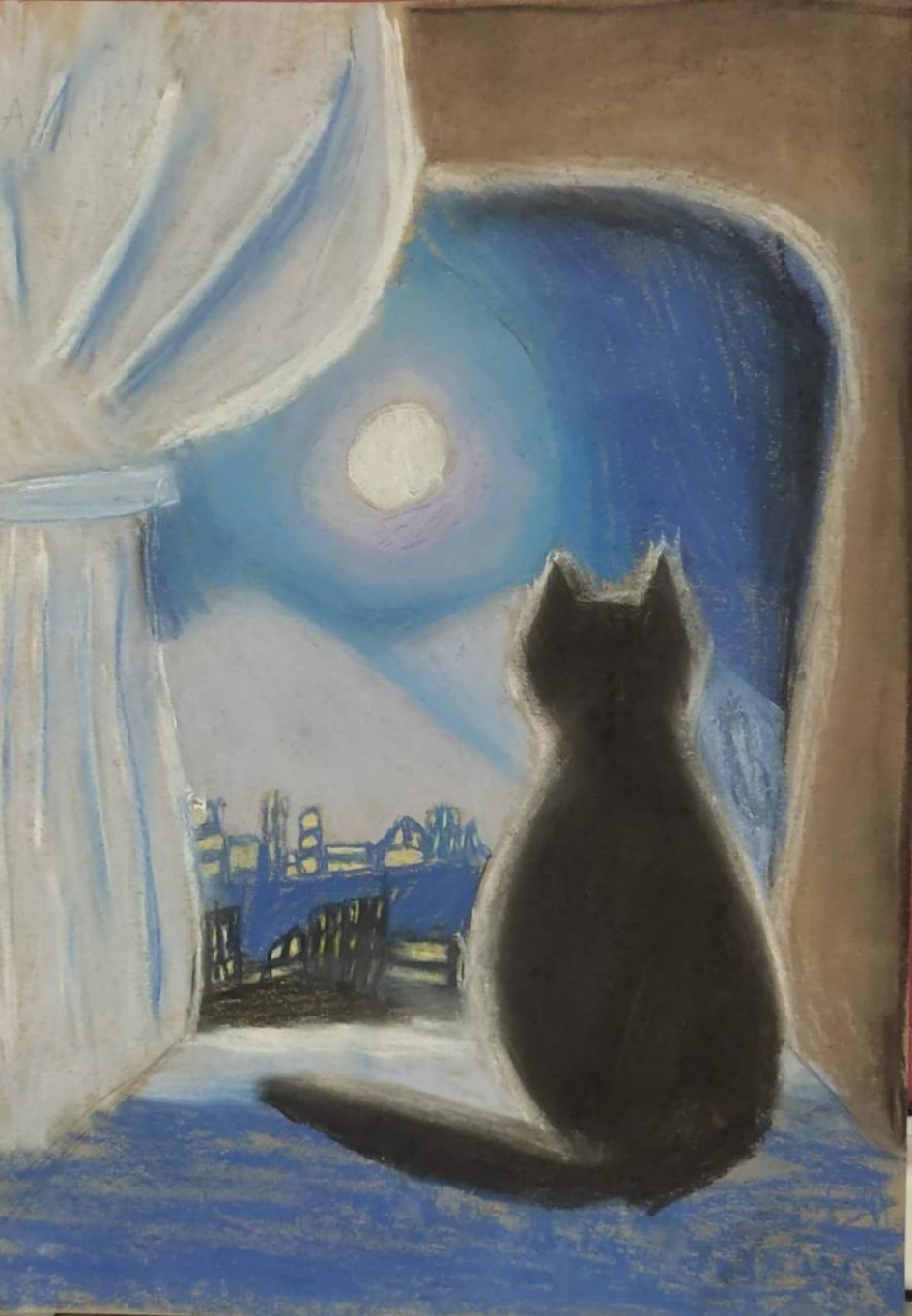 "Котик на окошке"