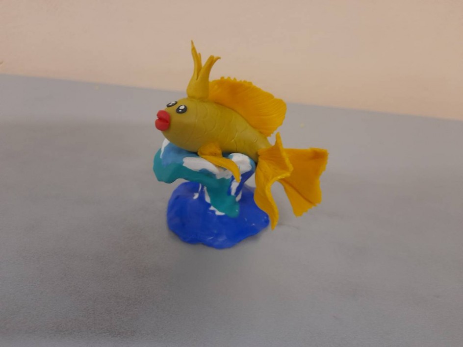 Рыбка золотая