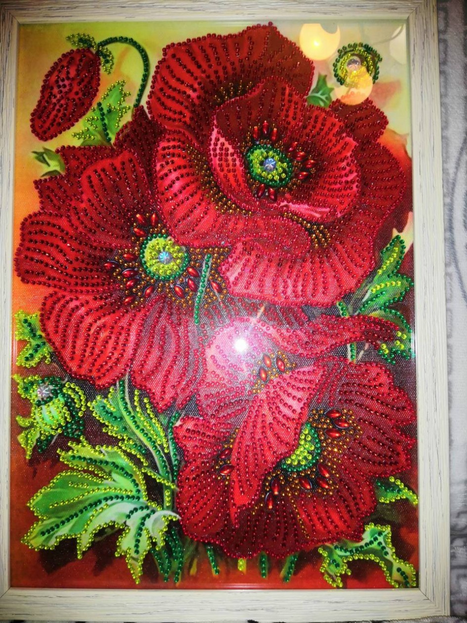 Цветы маки