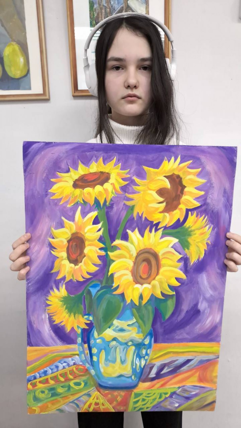 Подсолнухи