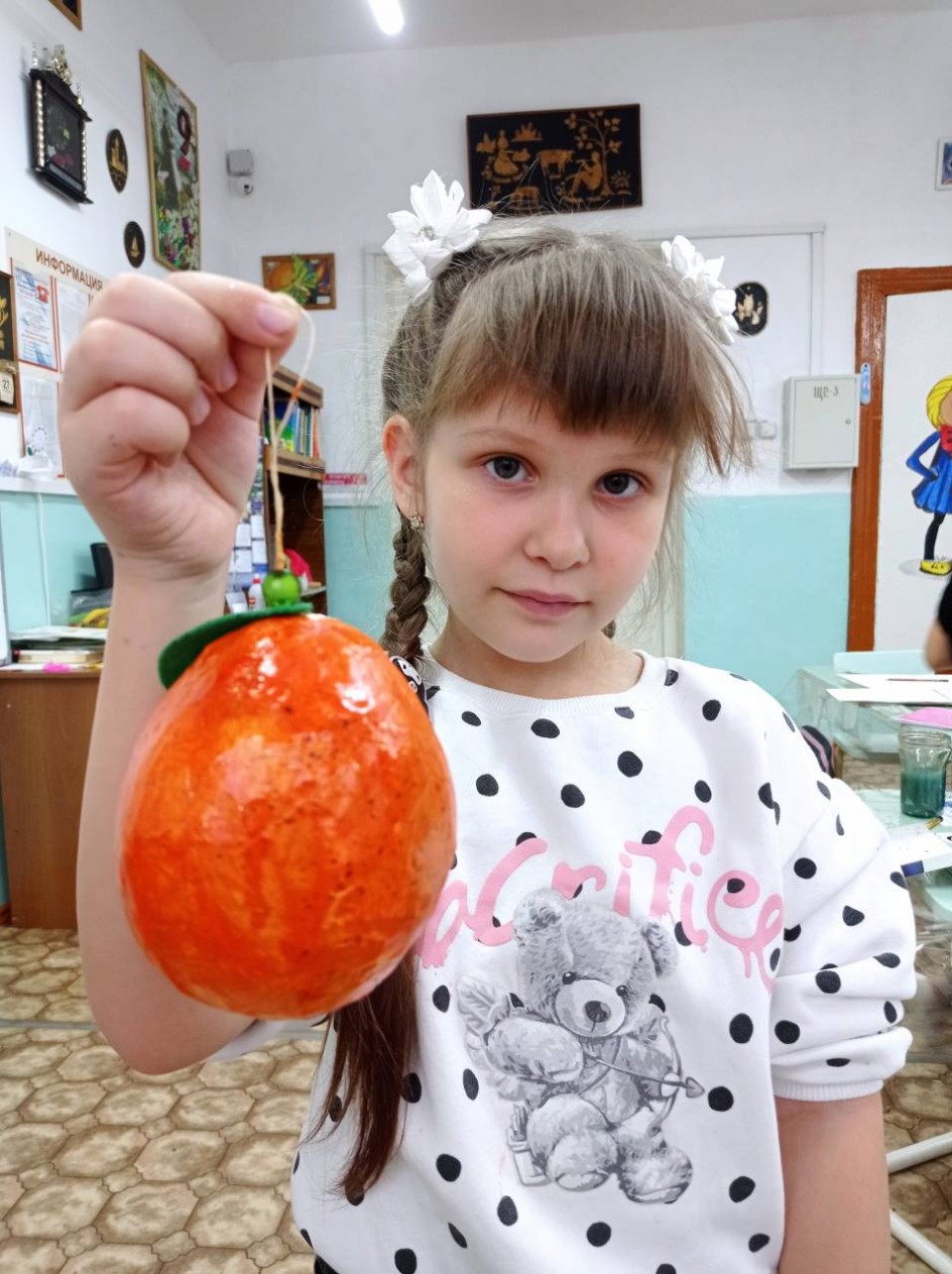 Осенние дары. Апельсин