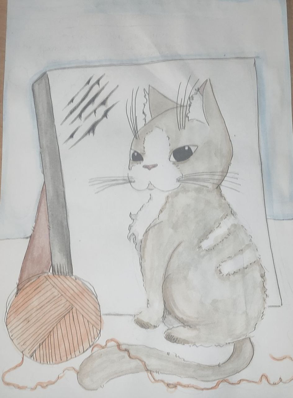 "Котенок- непоседа"