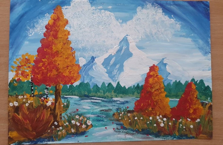 " Осень в горах"