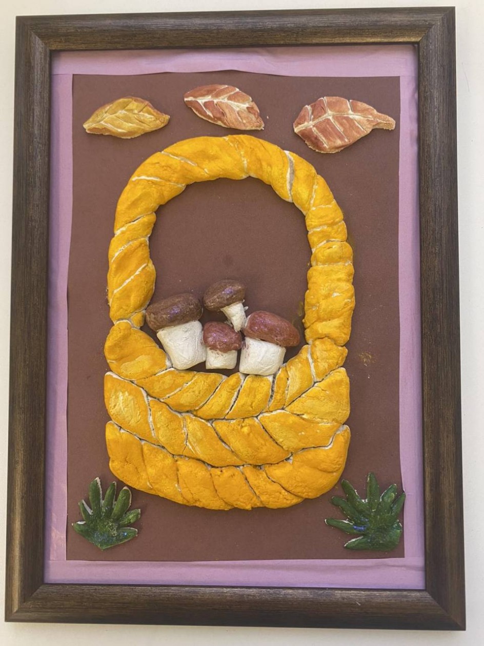 " Корзиночка с грибочками"