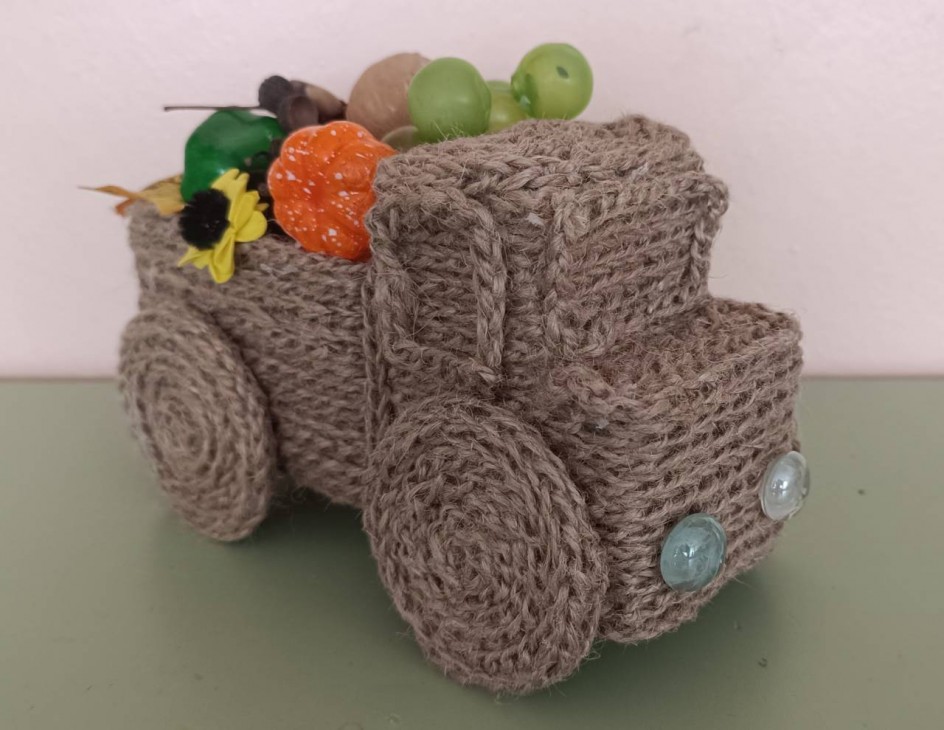 Грузовик с урожаем