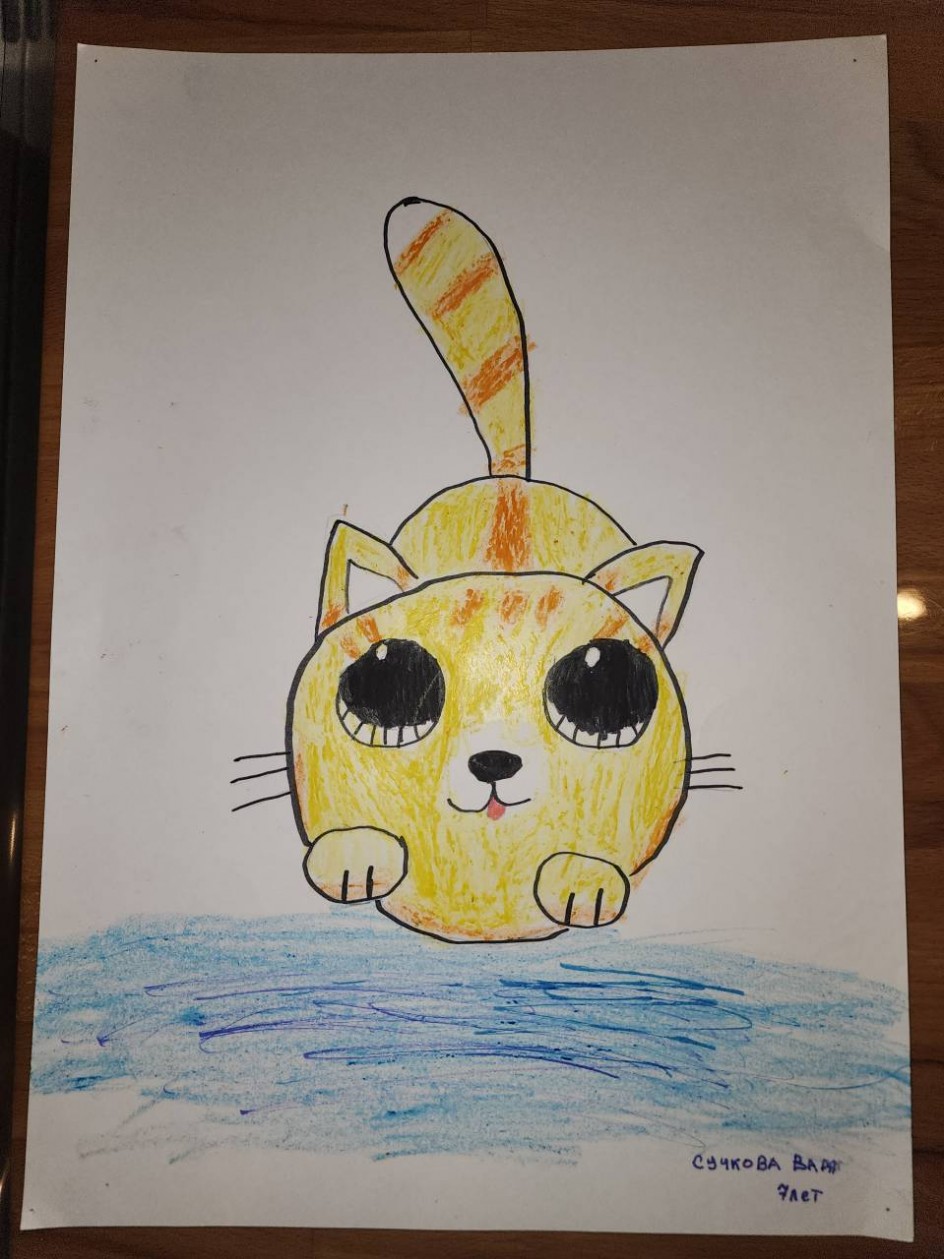 Маленький котенок