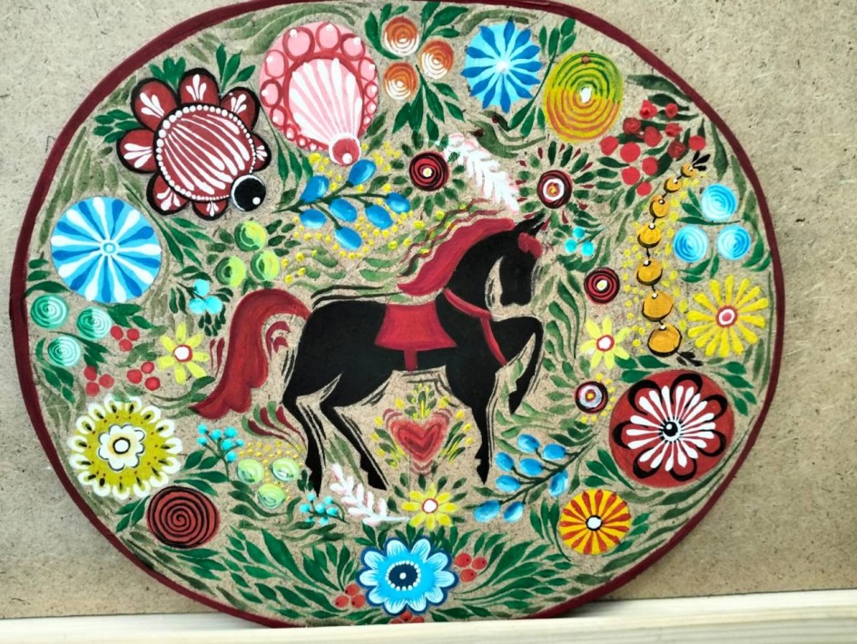 Городецкая роспись