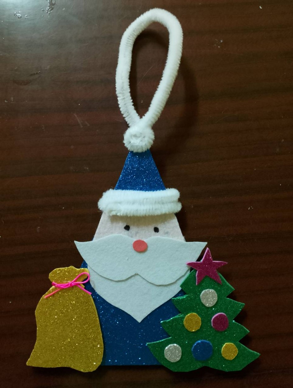 Ёлочная игрушка "Дед Мороз"