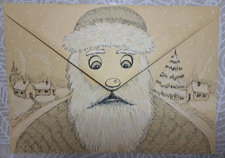 Новогодний конверт.