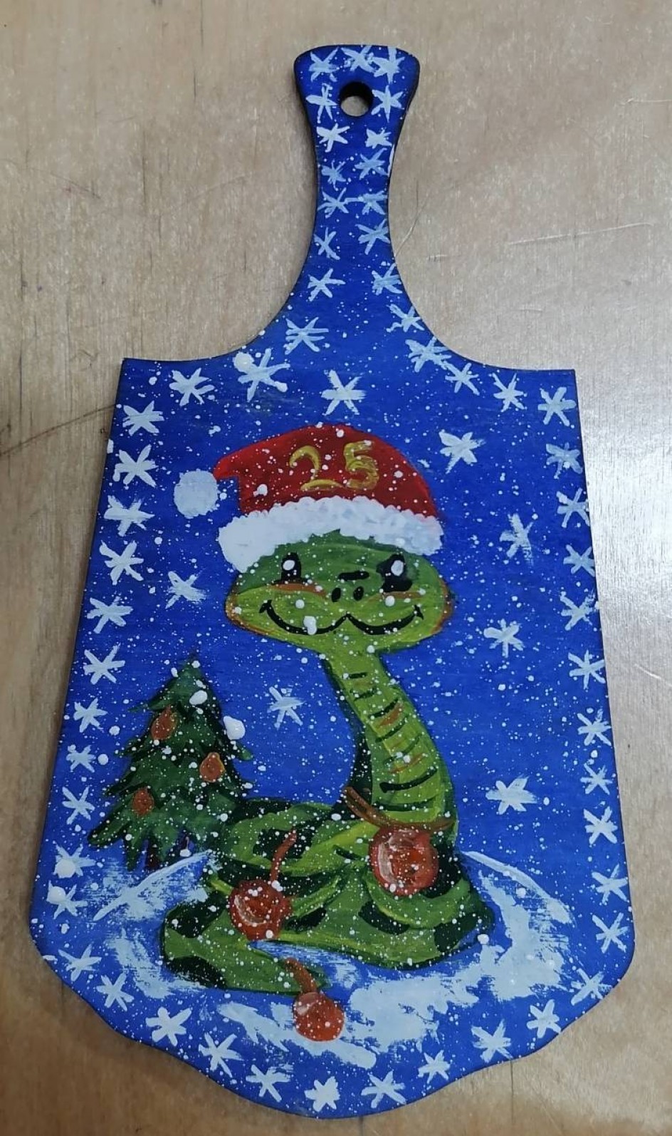 Новогодняя змея