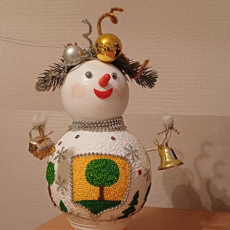 Липецкий снеговик