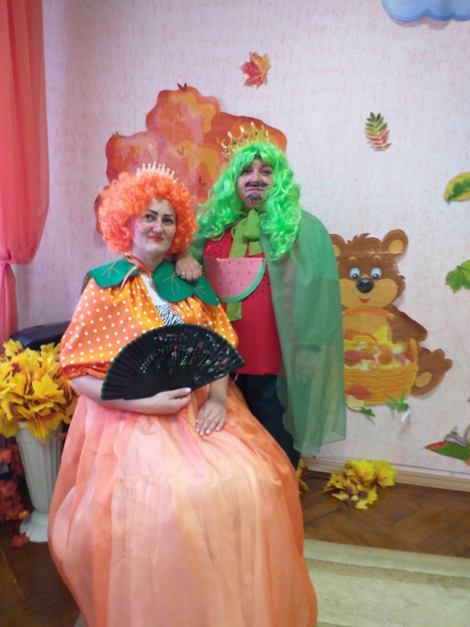 Костюм королевы Тыквы и короля Арбуза