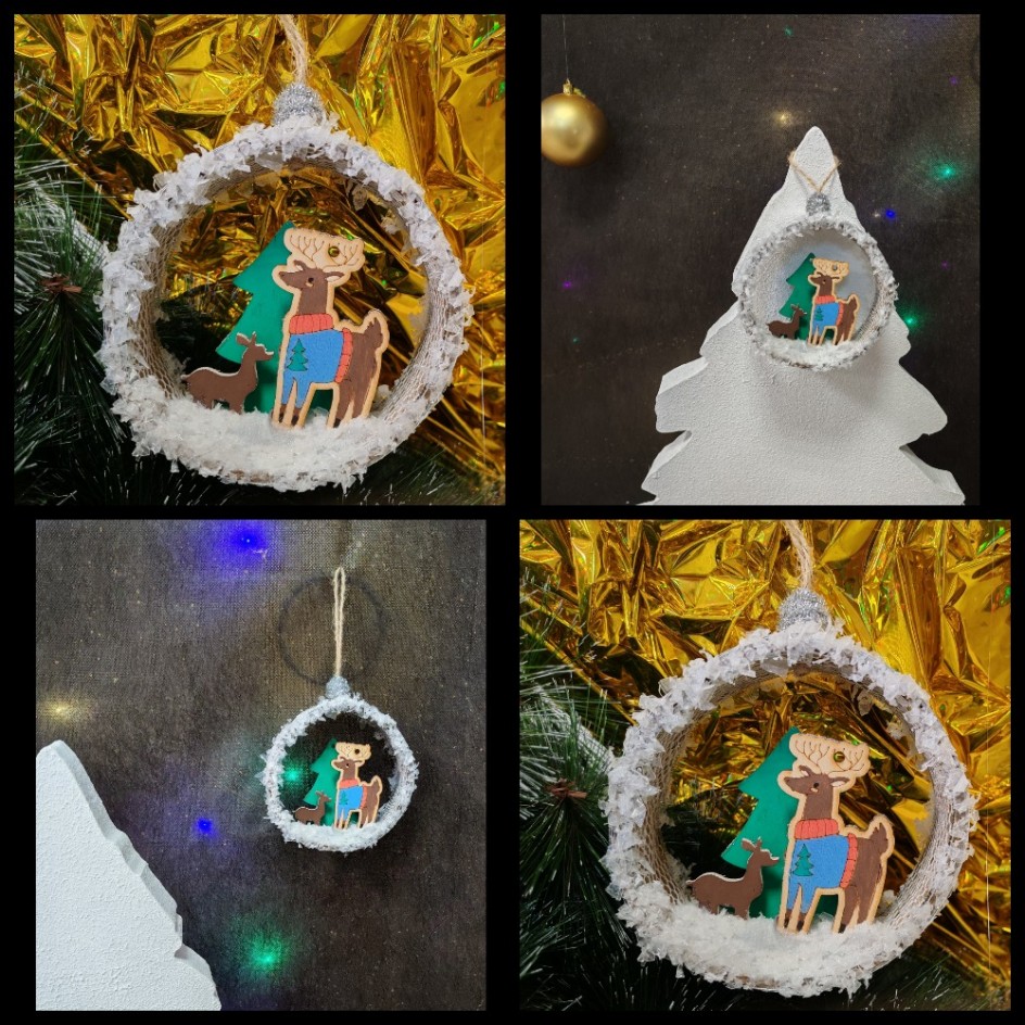 Новогодняя игрушка "Новогодняя сказка! "