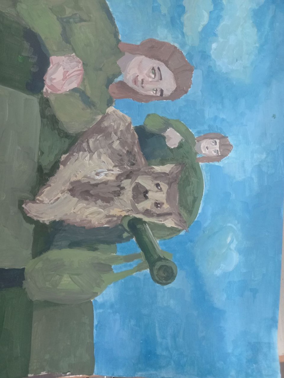 Экипаж машины боевой