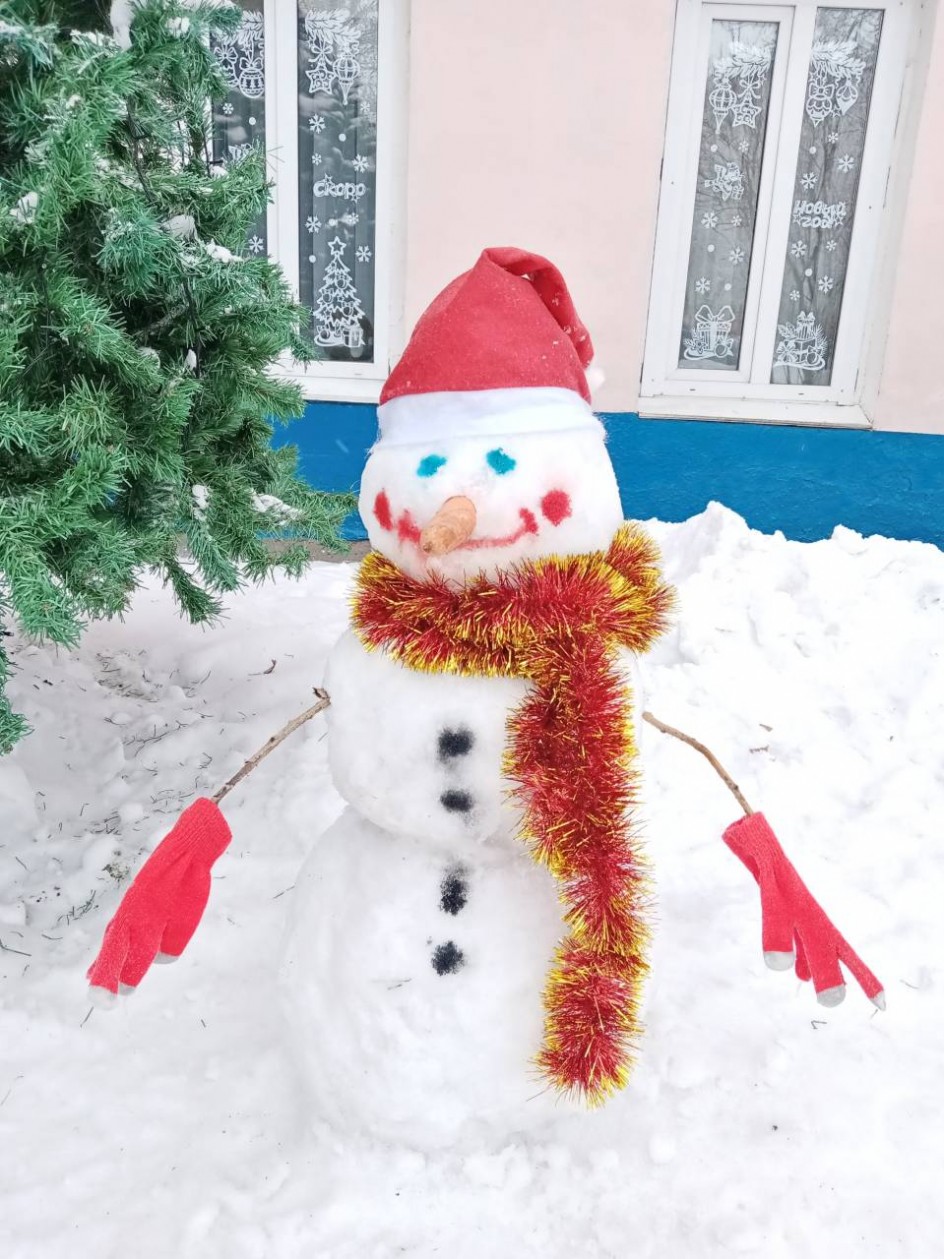 Снеговик-Дед Мороз