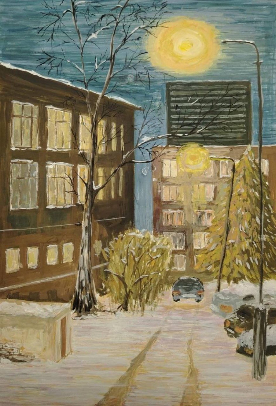 Зимний город