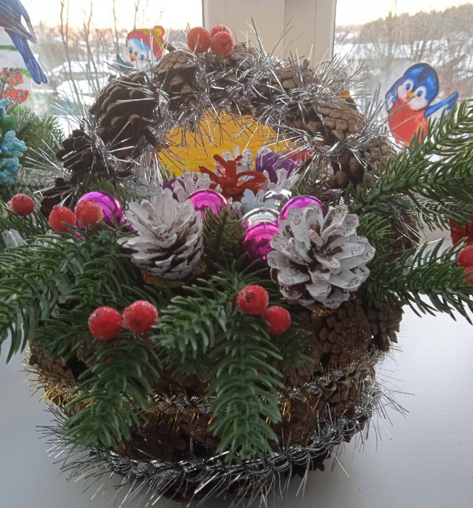 Новогодний букет