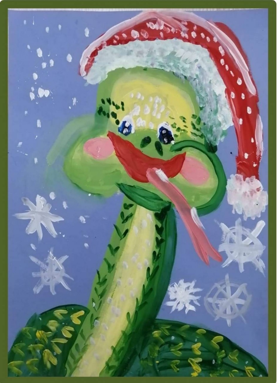 Змейка - новогодняя чародейка!