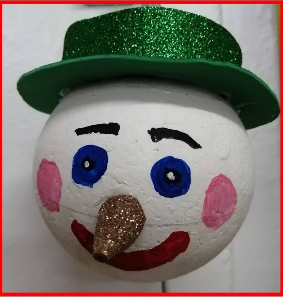 Снеговик - озорник!