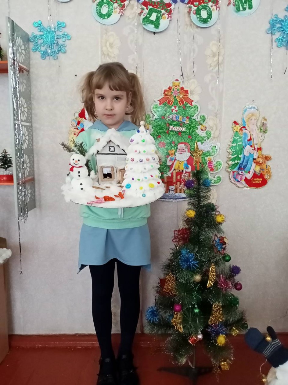 Снеговик на празднике