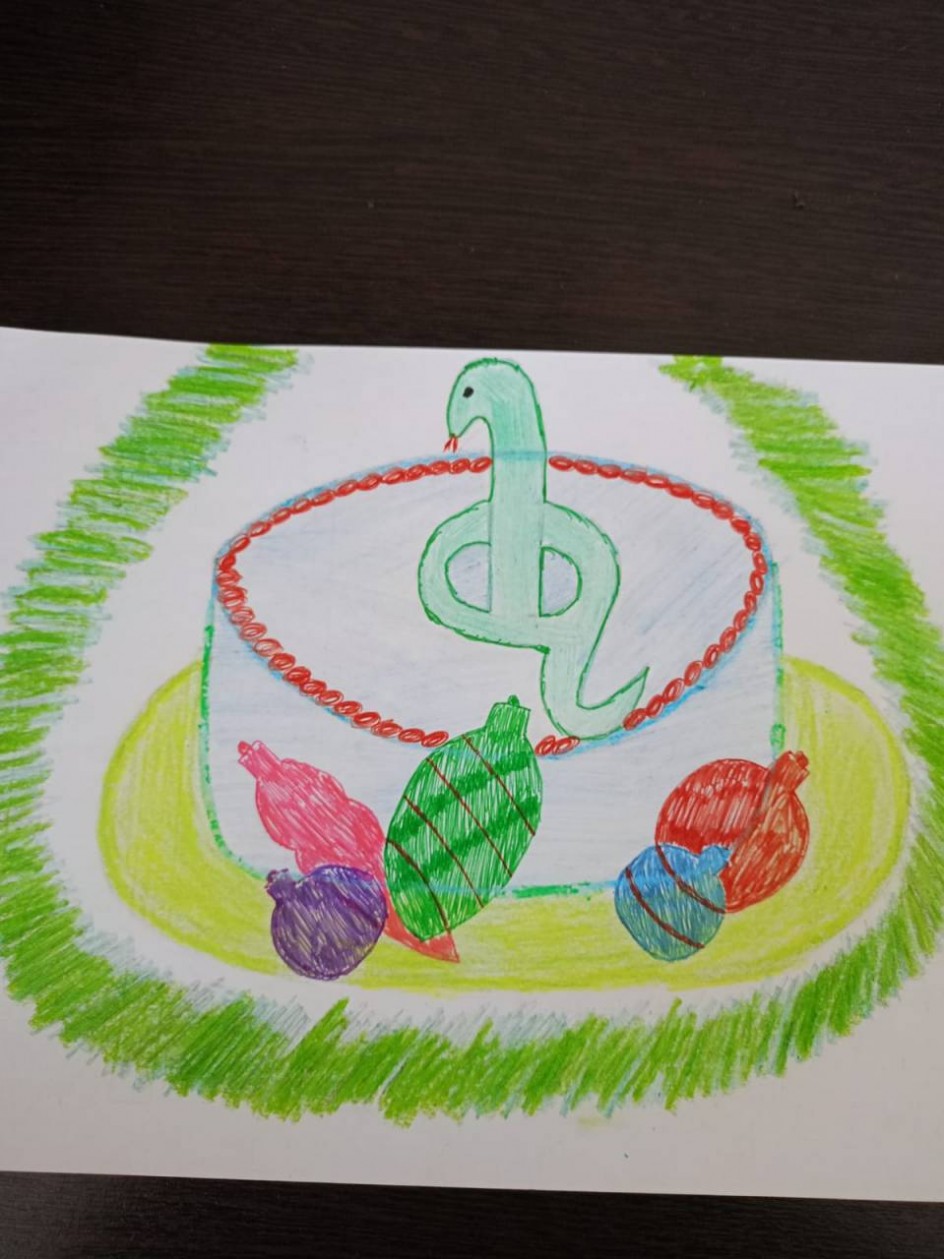 Новогодний тортик