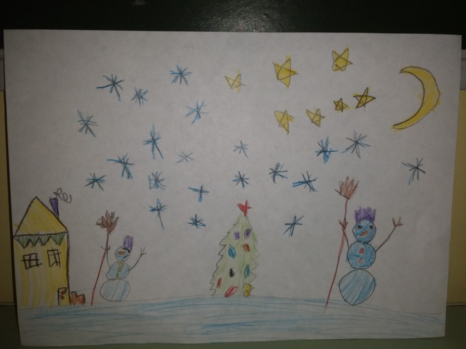Новогодний двор!