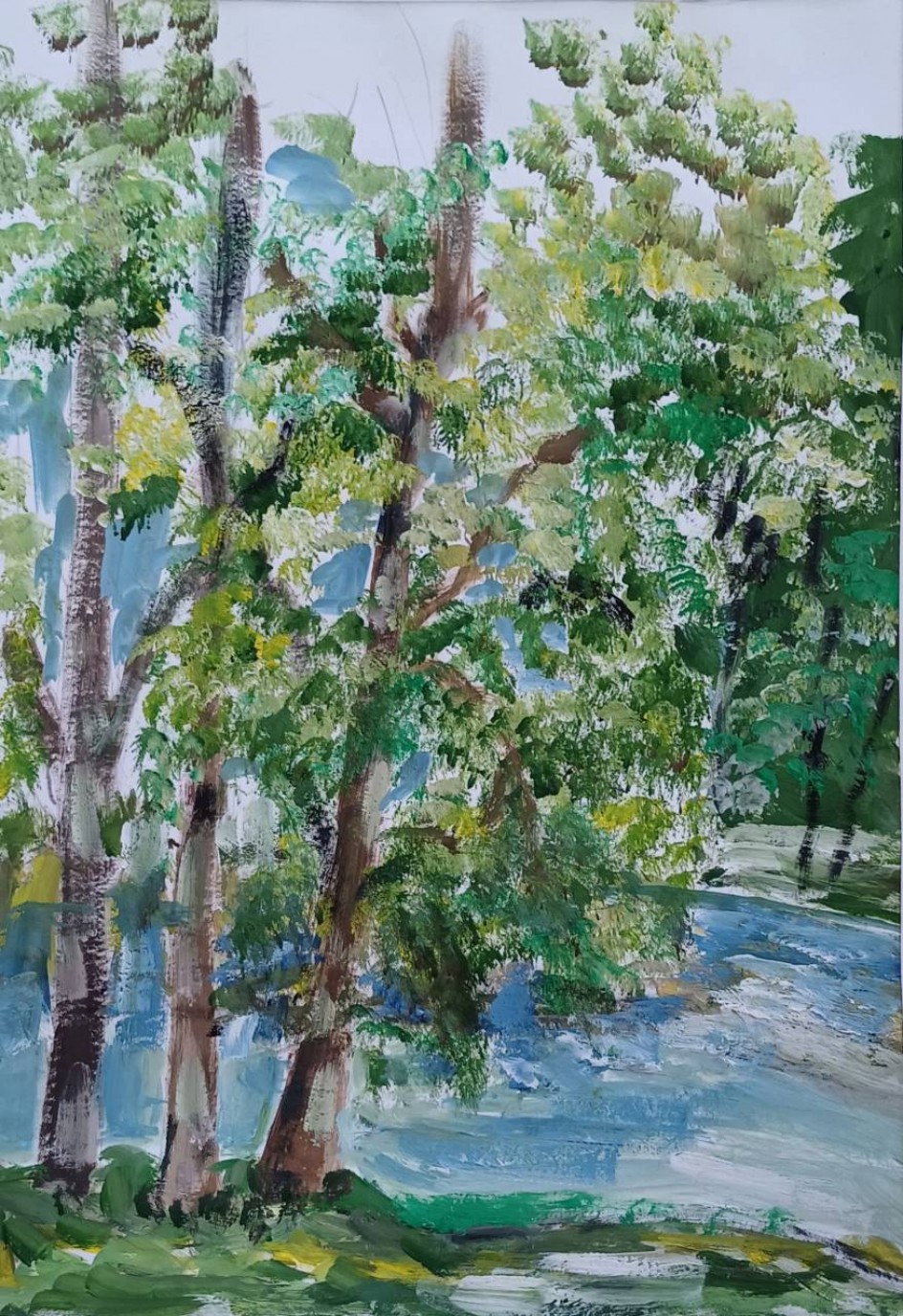 пейзаж родного края