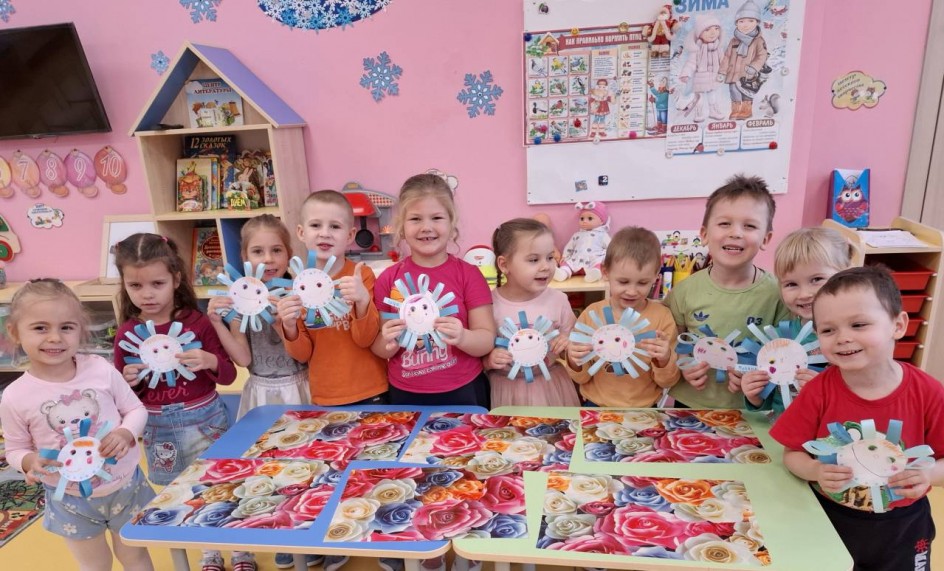 Зимнее солнышко