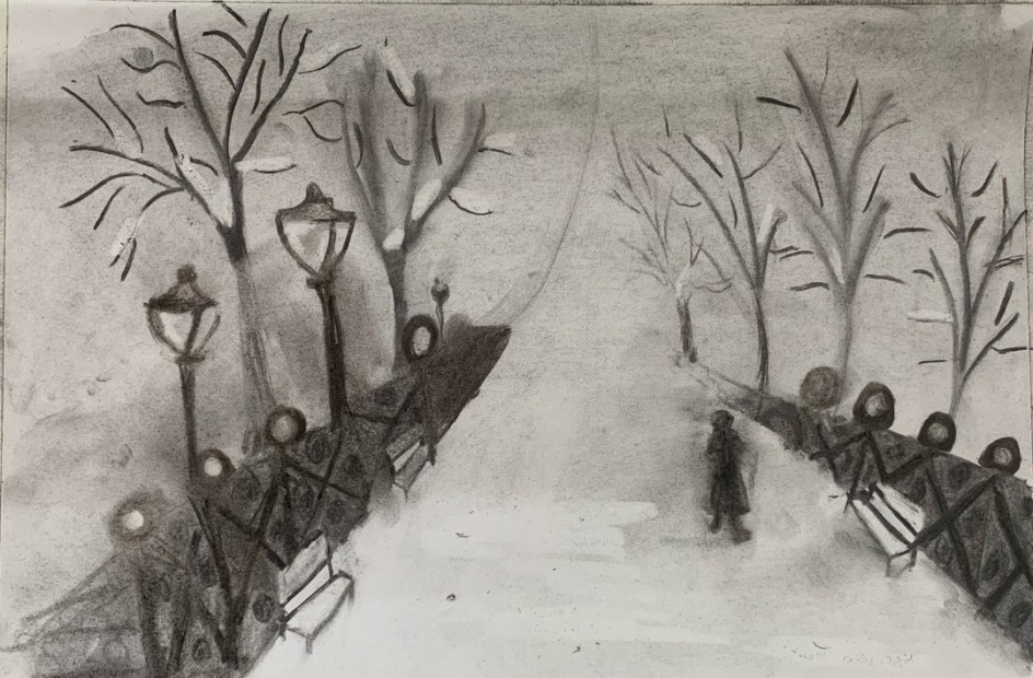 Прогулка в зимнем парке