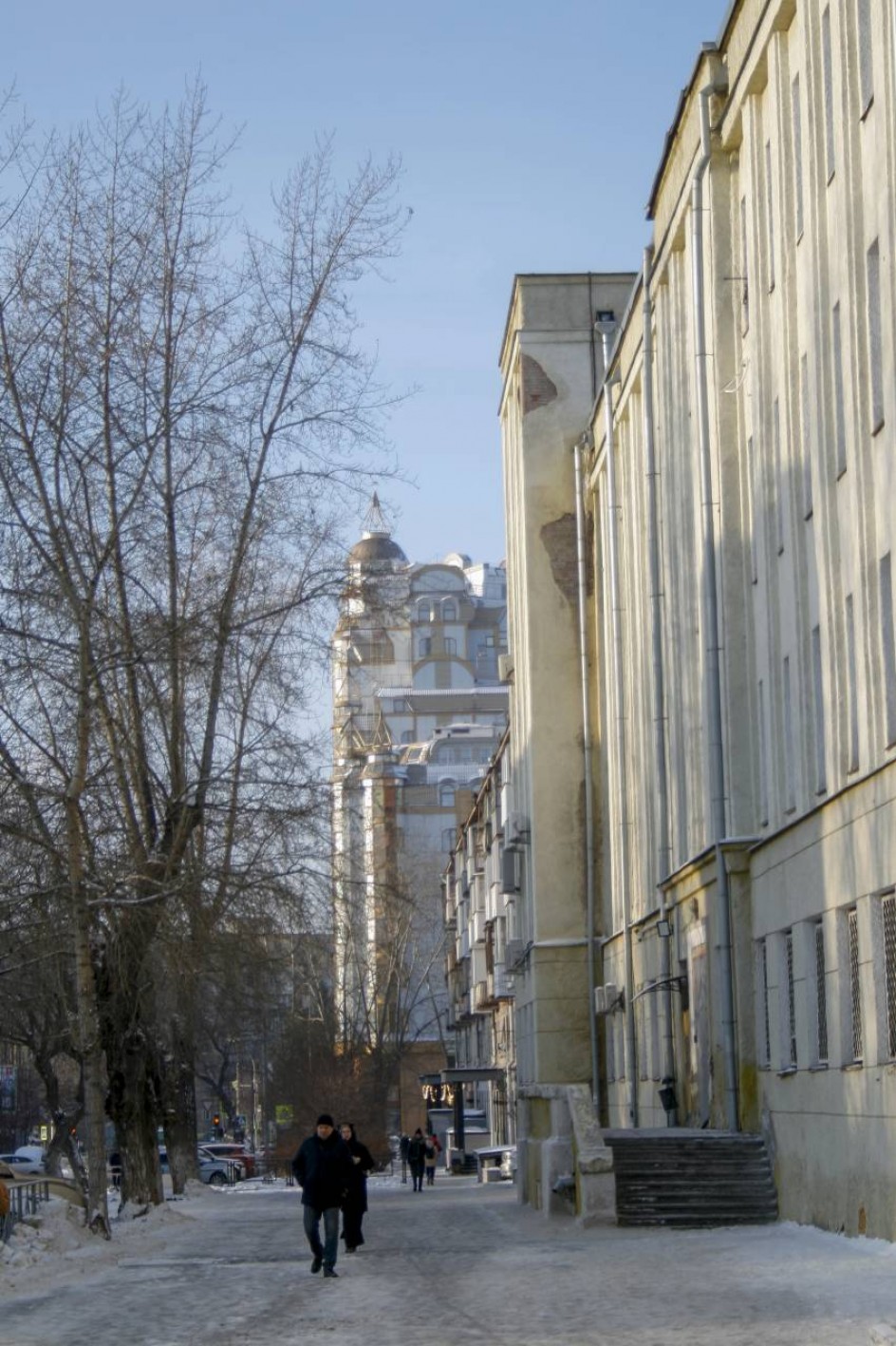 Зимний город